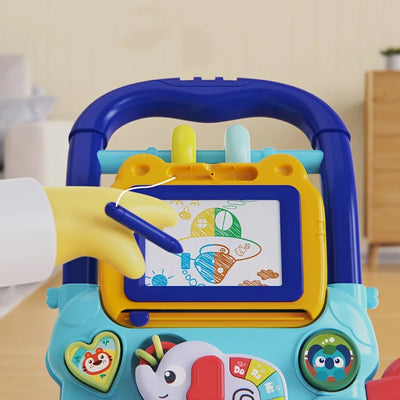 הליכון תינוק מוזיקלי עם עגלת פעילות