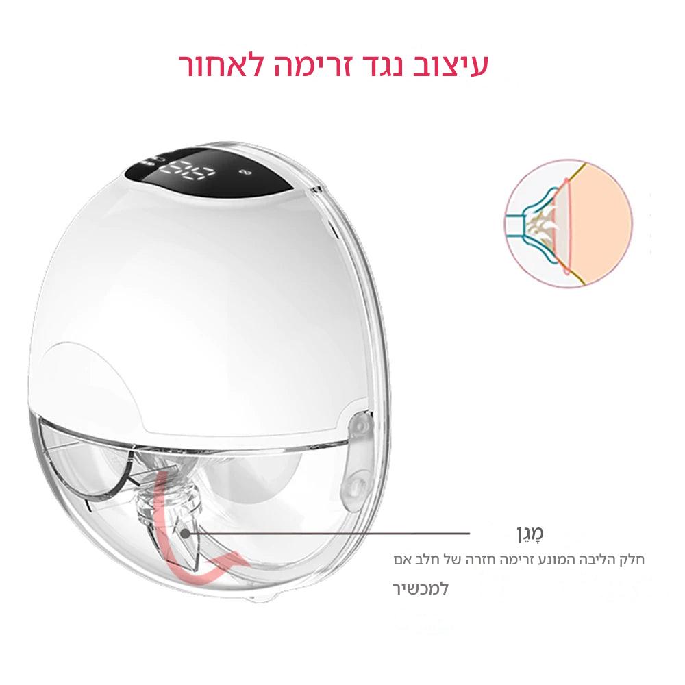 משאבת חלב חשמלית ניידת